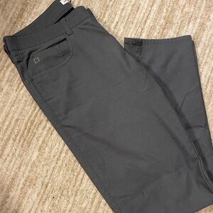 Peter Millar Gray Chinos Classic Style